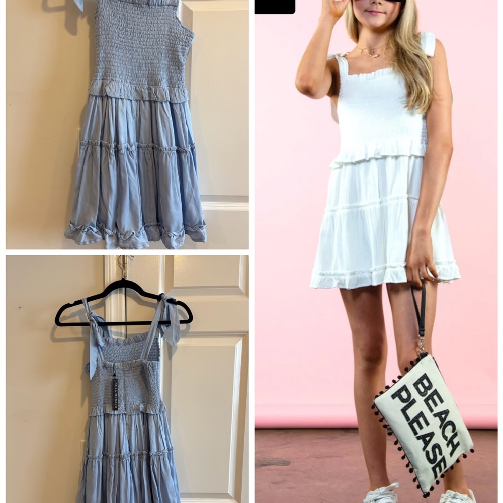 Adorable Light Blue Kids Dress